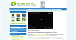 Desktop Screenshot of drknoll.hu